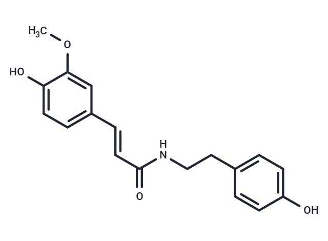 N-反式阿魏酰酪胺,N-trans-Feruloyltyramine