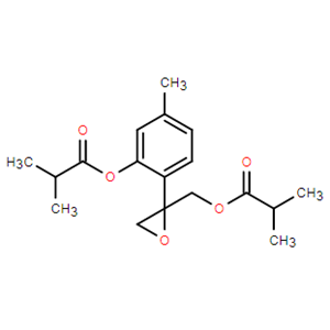 8,9-环氧-9,10-二异丁酰百里草酚,8,9-epoxy-3,10-diisobutyryloxythymol