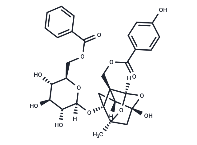 苯甲酰氧化芍藥苷,Benzoyloxypaeoniflorin