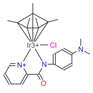 氯{N-[4-(二甲基氨基)苯基]-2-吡啶甲酰胺}(五甲基环戊二烯)合铱(III)；1364328-83-5