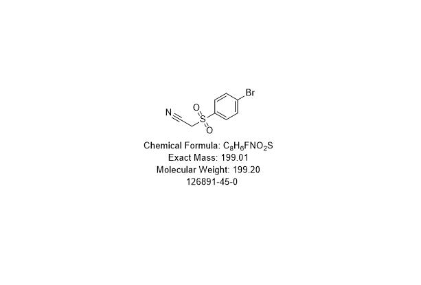 4-BROMOBENZENESULPHONYLACETONITRILE,4-BROMOBENZENESULPHONYLACETONITRILE