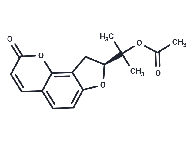 二氫歐山芹醇醋酸酯,(+)-Columbianetin acetate