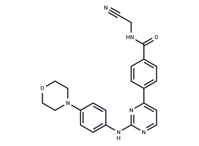 化合物 Momelotinib,Momelotinib