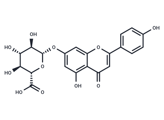 芹菜素-7-葡萄糖醛酸,Apigenin-7-glucuronide