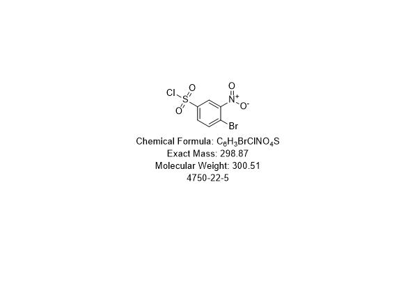 3-硝基-4-溴苯磺酰氯,4-bromo-3-nitrobenzene-1-sulfonyl chloride