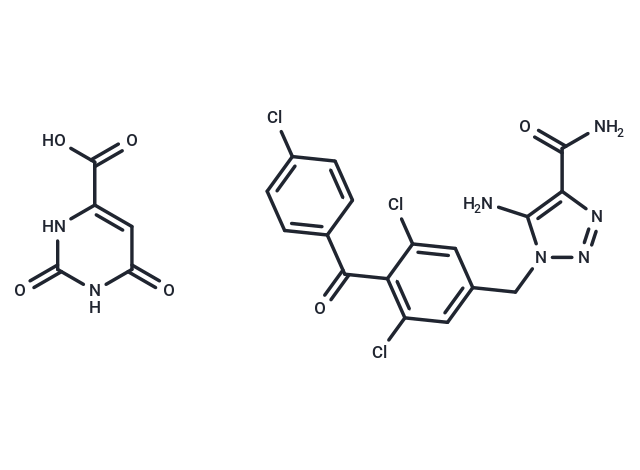 化合物 Carboxyamidotriazole Orotate,Carboxyamidotriazole Orotate