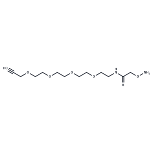 化合物 Aminooxy-amido-PEG4-propargyl|T17445|TargetMol