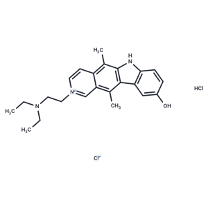 化合物 Datelliptium chloride hydrochloride,Datelliptium chloride hydrochloride