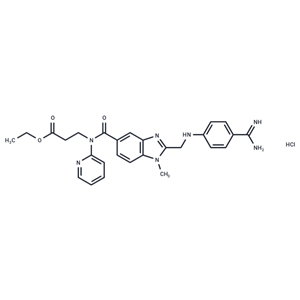 化合物 Dabigatran ethyl ester hydrochloride,Dabigatran ethyl ester hydrochloride