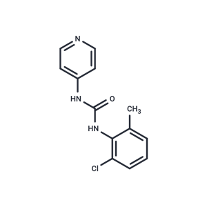 化合物 N-(2-Chloro-6-methylphenyl)-N'-4-pyridinylurea|T12156|TargetMol