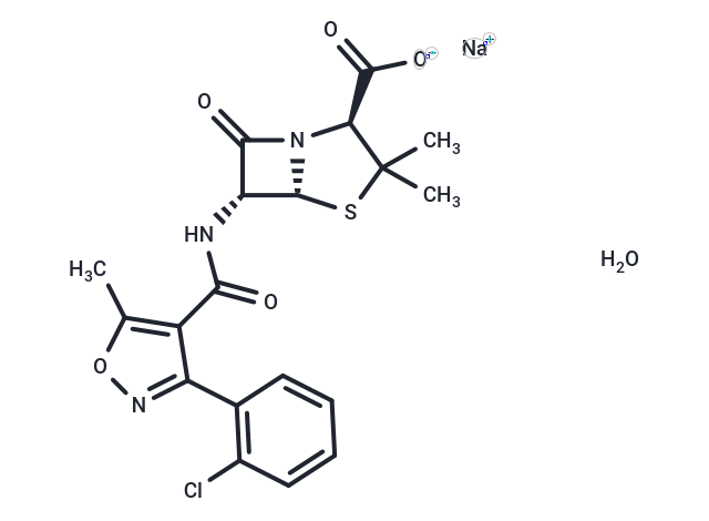 氯唑西林钠一水合物,Cloxacillin sodium monohydrate