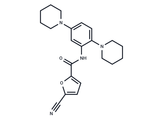5-氰基-N-[2,5-二(六氫吡啶-1-基)苯基]呋喃-2-甲酰胺,cFMS Receptor Inhibitor IV