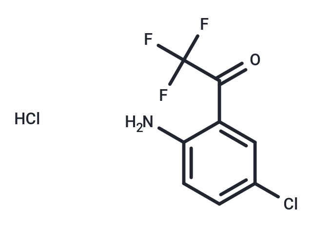 4-氯-2-(三氟乙?；?苯胺鹽酸鹽,4-Chloro-2-(trifluoroacetyl)aniline hydrochloride