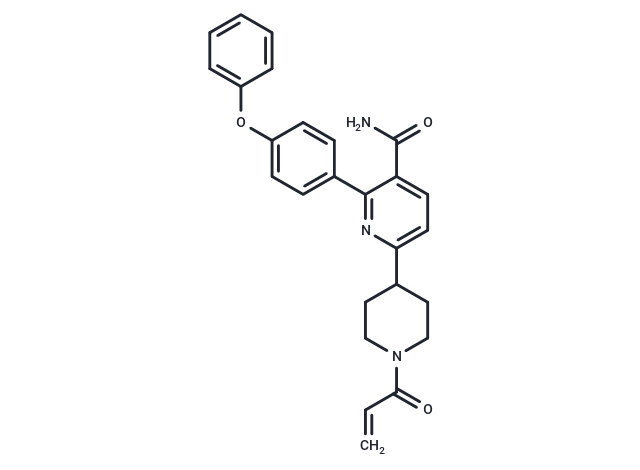 化合物 Orelabrutinib,Orelabrutinib