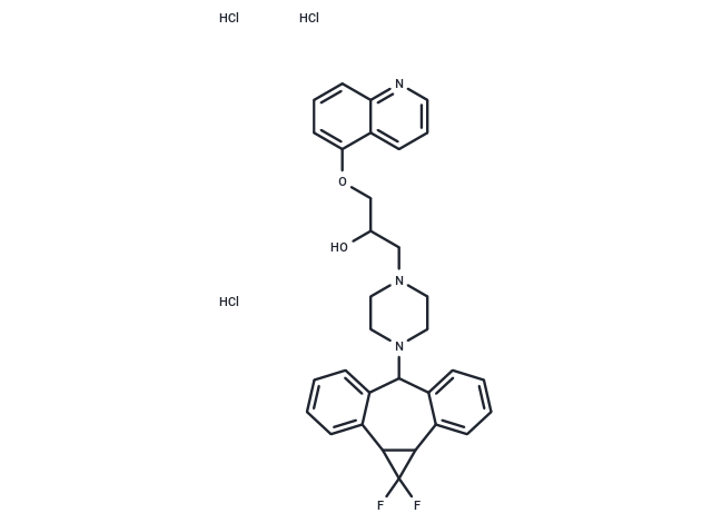 唑喹达三盐酸盐,Zosuquidar trihydrochloride