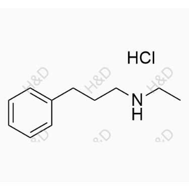 阿尔维林EP杂质C(盐酸盐),N-ethyl-3-phenylpropan-1-amine hydrochloride