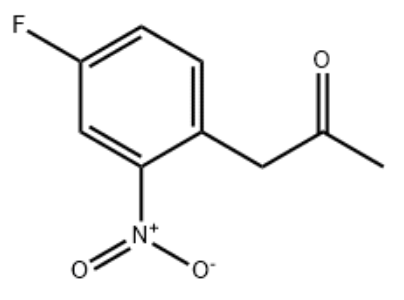 1-（4-氟-2-硝基苯基）丙-2-酮,1-(4-fluoro-2-nitrophenyl)propan-2-one