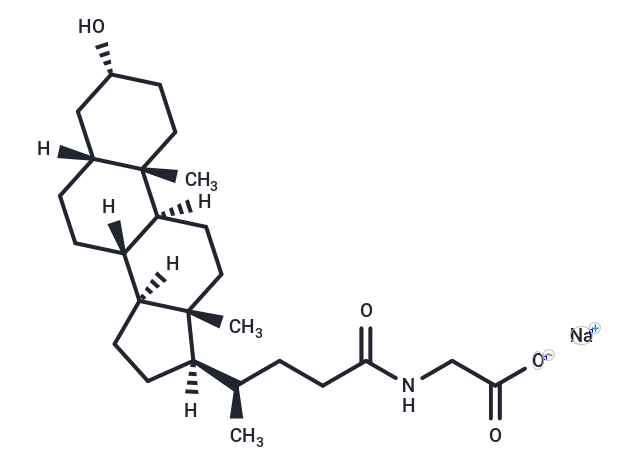 甘氨石膽酸鈉,Glycolithocholic acid, sodium salt