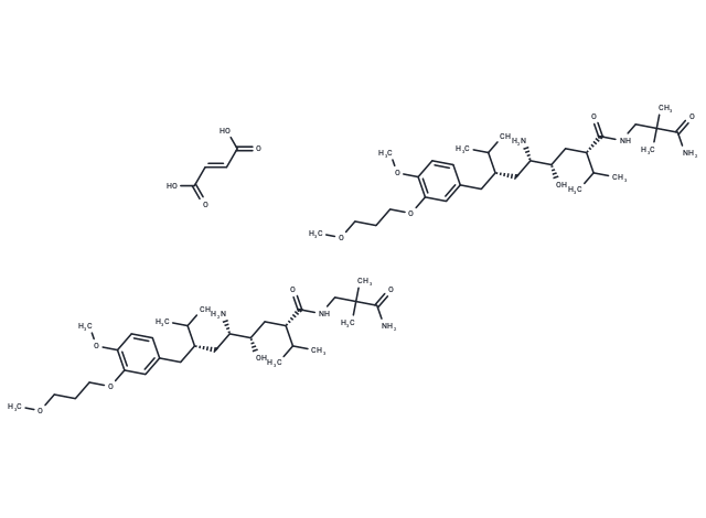 阿利克侖半富馬酸鹽,Aliskiren hemifumarate
