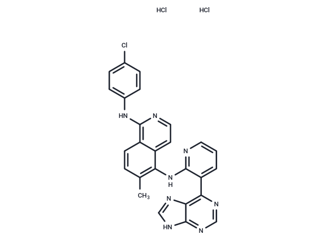 化合物 B-Raf inhibitor 1 dihydrochloride,Raf inhibitor 1 dihydrochloride