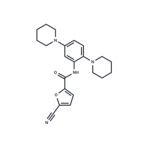 5-氰基-N-[2,5-二(六氫吡啶-1-基)苯基]呋喃-2-甲酰胺,cFMS Receptor Inhibitor IV