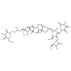 重樓皂苷G,Polyphyllin G