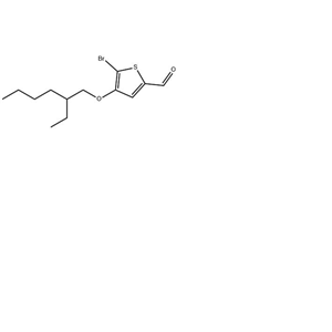 PM207,5-bromo-4-((2-ethylhexyl)oxy)thiophene-2-carbaldehyde