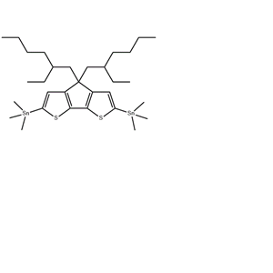 2,6-二(三甲基錫)-4,4-二(2-乙基己基)-二噻吩并環(huán)戊二烯低價處理