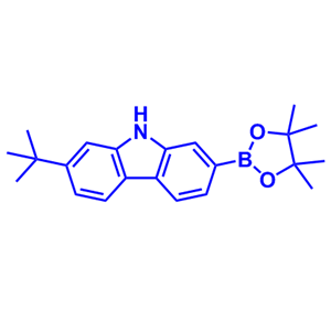 （7-（叔丁基）-9H-咔唑-2-基）硼酸頻哪醇酯,(7-(tert-Butyl)-9H-carbazol-2-yl)boronic Acid Pinacol Ester