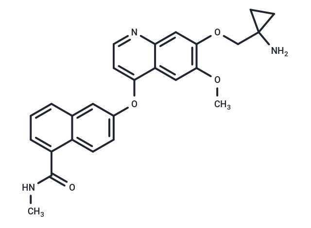 德立替尼,Lucitanib