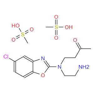 4-[(2-氨基乙基)(5-氯-2-苯并恶唑基)氨基]-2-丁烷酮(二甲烷磺酸盐),4-[(2-Aminoethyl)(5-chloro-2-benzoxazolyl)amino]-2-butanone methanesulfonate