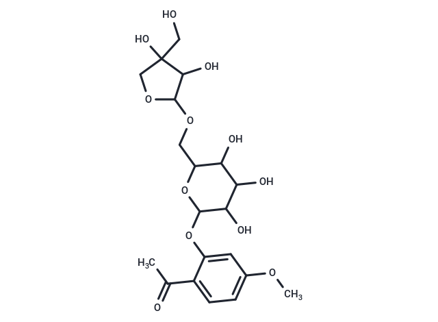 丹皮酚新苷,Apiopaeonoside