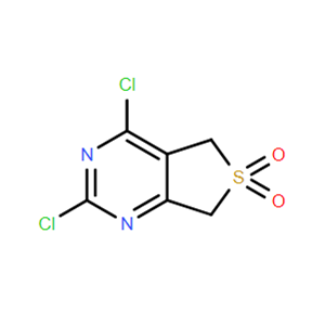 2,4-二氯-5,7-二氫噻吩并[3,4-d]嘧啶 6,6-二氧化物