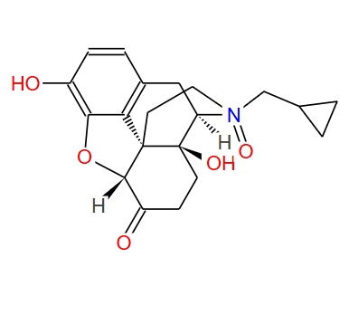 纳曲酮杂质16,Morphinan-6-one, 17-(cyclopropylmethyl)-4,5-epoxy-3,14-dihydroxy-, 17-oxide, (5α)-