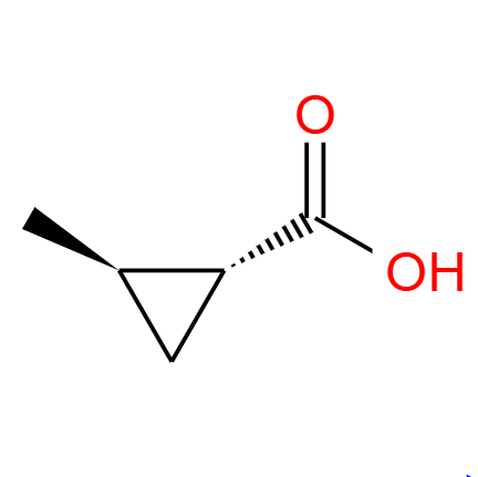 反式-2-甲基環(huán)丙烷羧酸,trans-2-methylcyclopropanecarboxylic acid