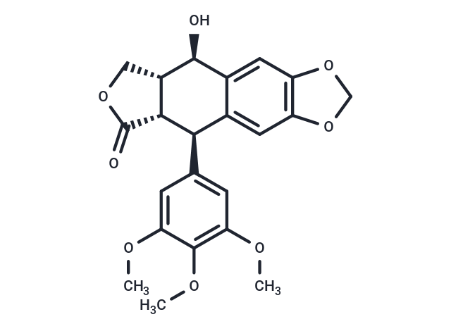 苦鬼臼毒素,Picropodophyllotoxin