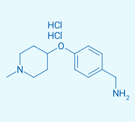 (4-((1-甲基哌啶-4-基)氧基)苯基)甲胺二鹽酸鹽,(4-((1-Methylpiperidin-4-yl)oxy)phenyl)methanamine dihydrochloride