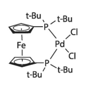 1,1'-双(二-叔丁基膦)二茂铁二氯合钯,1,1'-Bis(di-tert-butylphosphino)ferrocene palladium dichloride