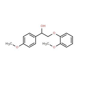 Benzenemethanol, 4-methoxy-α-[(2-methoxyphenoxy)methyl]-,Benzenemethanol, 4-methoxy-α-[(2-methoxyphenoxy)methyl]-