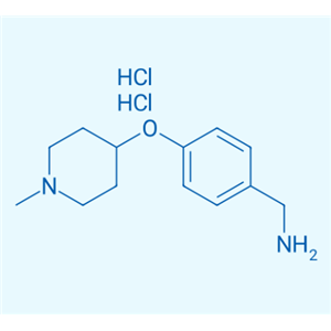 (4-((1-甲基哌啶-4-基)氧基)苯基)甲胺二鹽酸鹽,(4-((1-Methylpiperidin-4-yl)oxy)phenyl)methanamine dihydrochloride