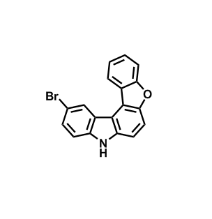 11-溴-8H-苯并呋喃并[2,3-c]咔唑,11-bromo-8H-Benzofuro[2,3-c]carbazole
