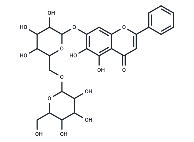 木蝴蝶苷B,Oroxin B