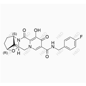 比卡格韦杂质3,(2R,5S,13aR)-N-(4-fluorobenzyl)-8-hydroxy-7,9-dioxo-2,3,4,5,7,9,13,13a-octahydro-2,5-methanopyrido[1