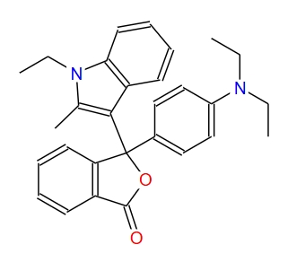 3-[4-(二乙基氨基)苯基]-3-(1-乙基-2-甲基-1H-吲哚-3-基)-1(3H)-異苯并呋喃酮,3-[4-(diethylamino)phenyl]-3-(1-ethyl-2-methyl-1H-indol-3-yl)phthalide