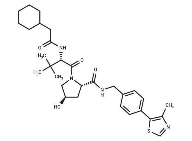 化合物 (S,R,S)-AHPC-CO-C-cyclohexane,(S,R,S)-AHPC-CO-C-cyclohexane