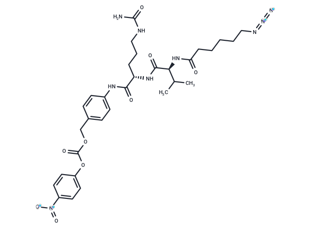 化合物 6-Azidohexanoyl-Val-Cit-PAB,6-Azidohexanoyl-Val-Cit-PAB