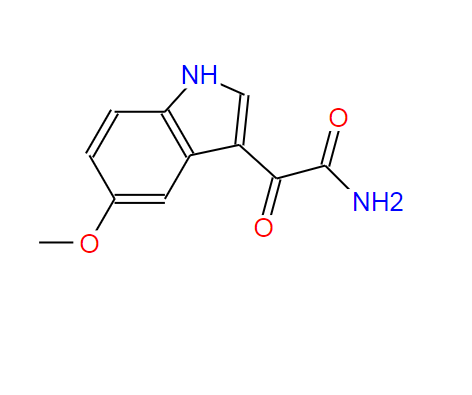 2-(5-甲氧基-1H-吲哚-3-基)-2-氧代乙酰胺,2-(5-Methoxy-1H-indol-3-yl)-2-oxoacetamide