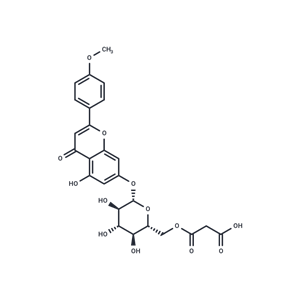 化合物 Acacetin 7-O-(6-O-malonylglucoside)|T88675|TargetMol