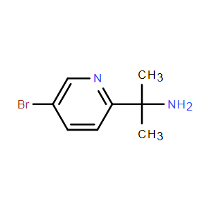 2-（5-溴吡啶-2-基）丙-2-胺,2-(5-Bromopyridin-2-yl)propan-2-amine