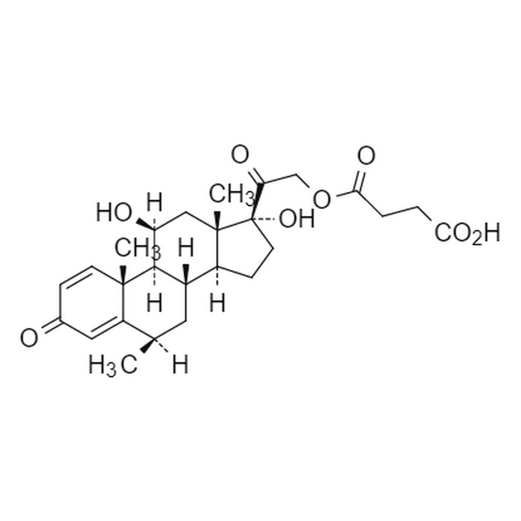 6β琥珀酸甲潑尼龍,6β-Methylprednisolone Hemisuccinate